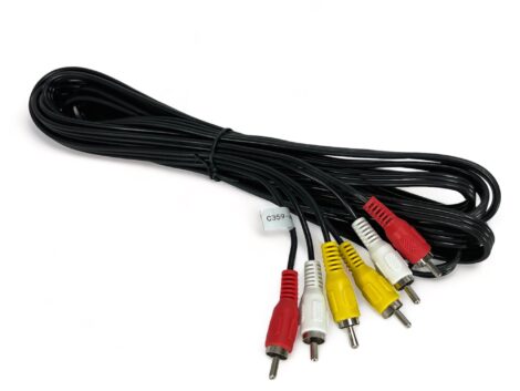 4m 3-way RCA Cable