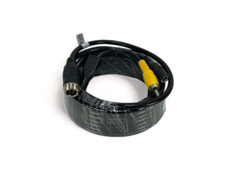 5m Camera Cable (4 pin male - RCA male & DC female)