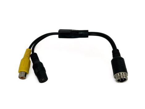Camera Adapter (4 pin male - RCA female & DC female)